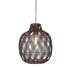 Suspension, Mendoza L, burgundy, Ø40cm, H53cm - Good&Mojo