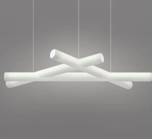 Suspension, Mesh , blanc, LED, dim, 4000k, L162cm, H11cm - Slide
