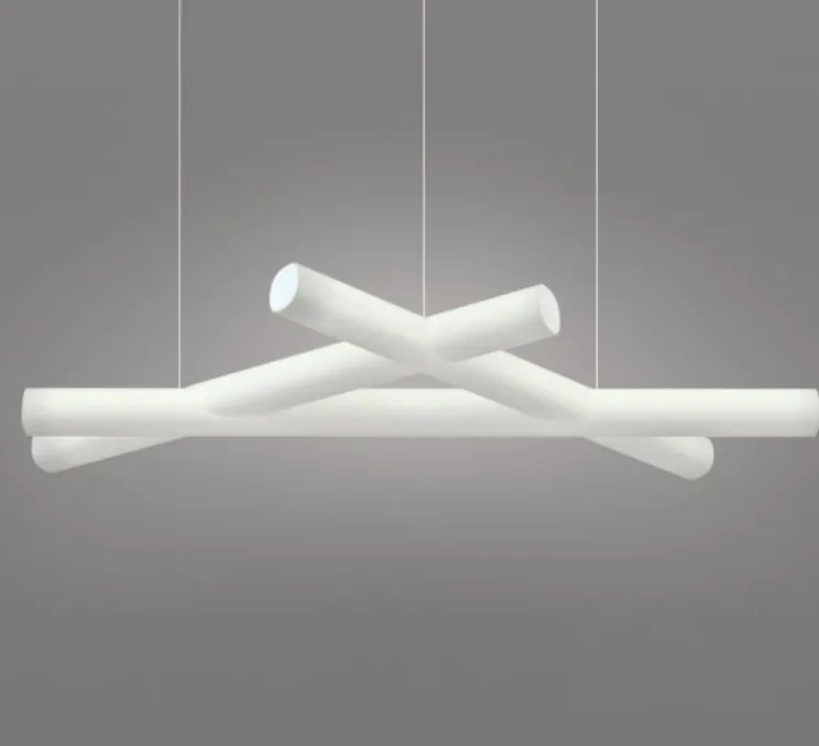 Suspension, Mesh , blanc, LED, dim, 4000k, L162cm, H11cm - Slide