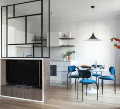 Suspension, Meshmatics Small, gris, 2700K, 665lm, Ø58cm, H58cm - Moooi