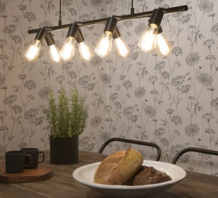 Suspension, Miami, noir, L105cm, H28cm - It's about Romi