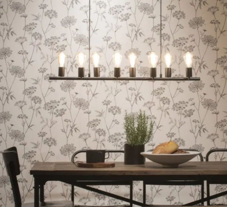 Suspension, Miami, noir, L105cm, H28cm - It's about Romi