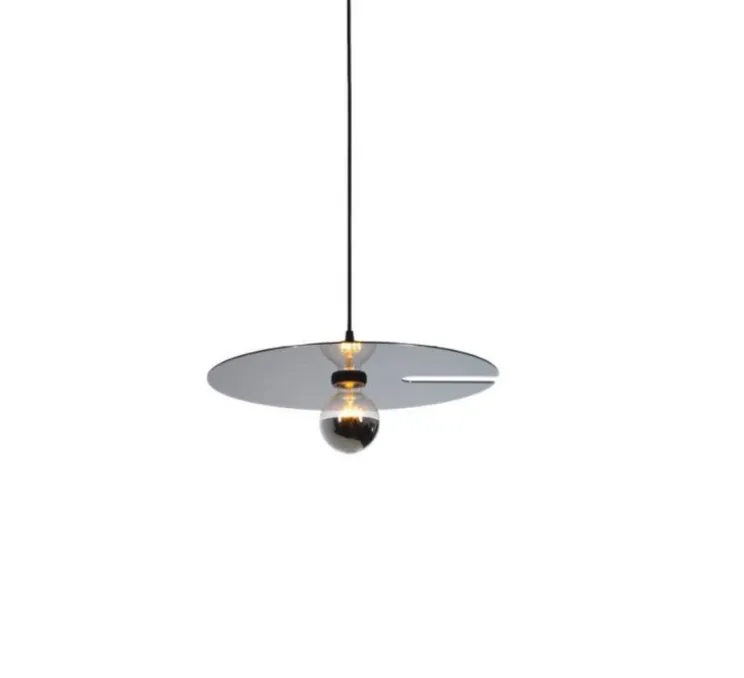 Suspension, Mirro suspended 2.0, chrome, Ø45cm, H20cm - Wever&Ducré