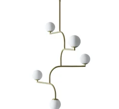 Suspension, Mobil 100, laiton, Ø70cm, H100cm - PHOLC