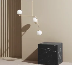 Suspension, Mobil 70, laiton, Ø46cm, H70cm - PHOLC