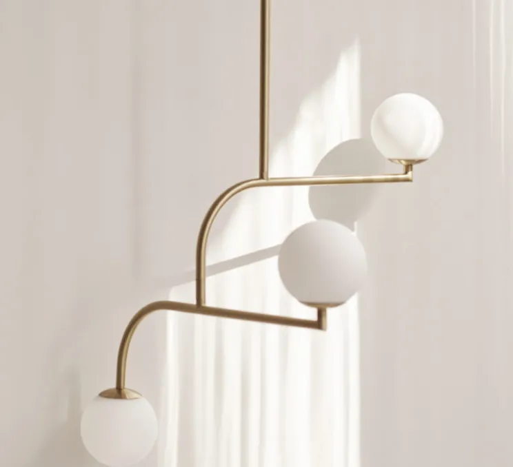 Suspension, Mobil 70, laiton, Ø46cm, H70cm - PHOLC