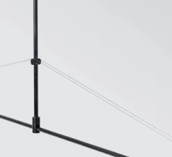 Suspension, Mobile Chandelier 1, noir, LED, dim, 2700K, 800-350 lm, L258,9cm, H113cm - Anastassiades Studio