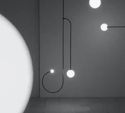 Suspension, Mobile Chandelier 11, noir, LED, dim, 2700K, 800-350 lm, L67,4cm, H151,5cm - Anastassiades Studio