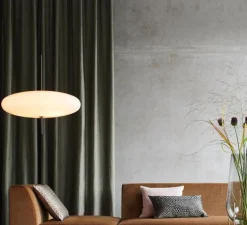 Suspension, Model 2065, blanc et câble noir, Ø53,8cm, H54,6cm - Astep