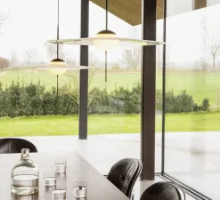 Suspension, Mono L600, blanc, LED, dim, 2700K, 1300 lm, Ø60cm, H48,4cm - DCW éditions Paris