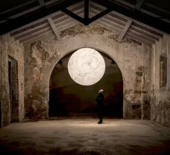 Suspension, Moon 200, blanc, Ø200cm, H200cm - Davide Groppi