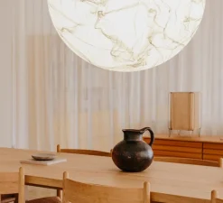 Suspension, Moon 80, blanc, Ø80cm, H80cm - Davide Groppi