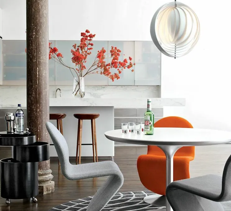 Suspension, Moon small, blanc, Ø34cm, H34cm - Verpan