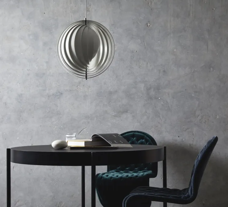 Suspension, Moon small, blanc, Ø34cm, H34cm - Verpan