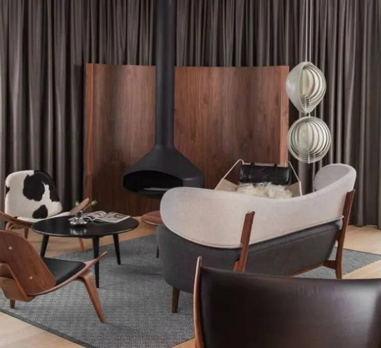 Suspension, Moon small, blanc, Ø34cm, H34cm - Verpan