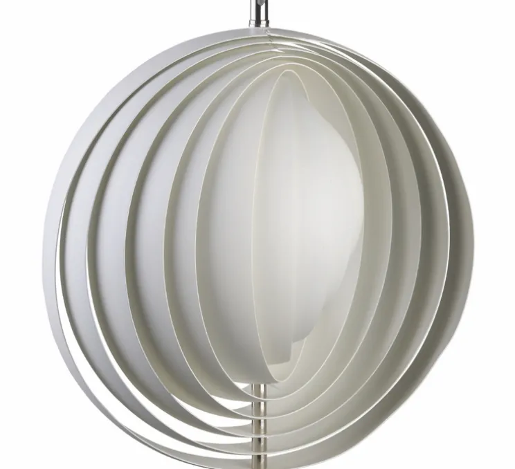 Suspension, Moon small, blanc, Ø34cm, H34cm - Verpan