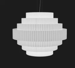 Suspension, Mos 02, blanc, Ø90cm, H69cm - Bover