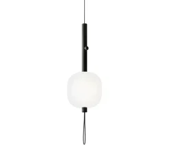 Suspension, Motus, noir, LED, dim, 2700K, 2420 lm, Ø24cm, H60cm - KDLN