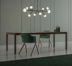 Suspension, NABILA-552.10, noir et blanc, L130cm, H44cm - Tooy
