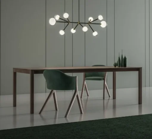 Suspension, NABILA-552.10, noir et blanc, L130cm, H44cm - Tooy