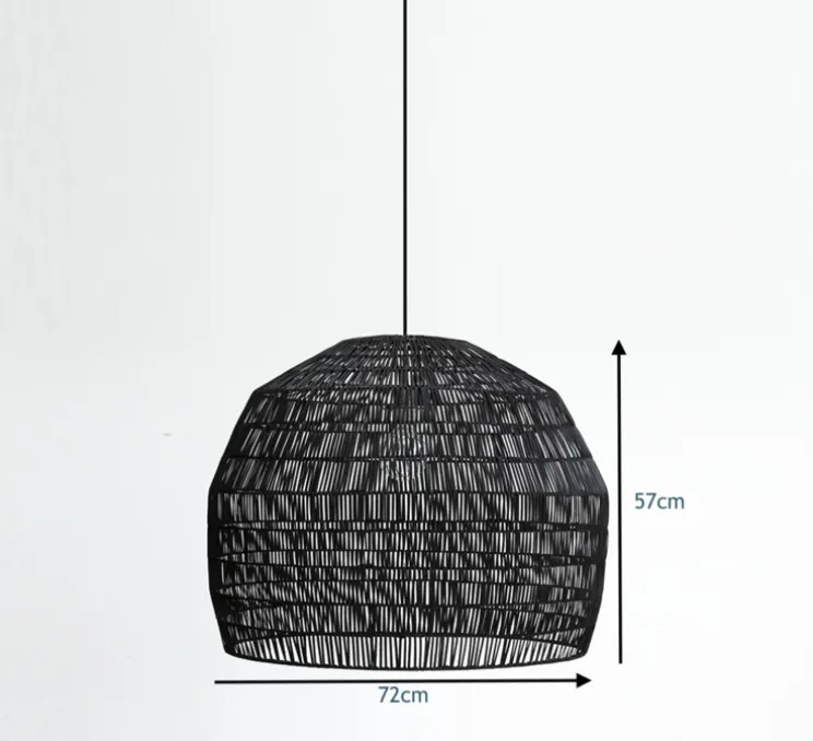 Suspension, Nama 3, noir, Ø72cm, H57cm - Ay Illuminate