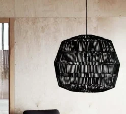 Suspension, Nama 4, noir, Ø69cm, H72cm - Ay Illuminate