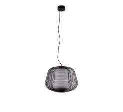 Suspension, Nara, noir, IP65, Ø46cm, H35cm - Faro