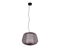 Suspension, Nara, rouille, IP65, Ø46cm, H35cm - Faro
