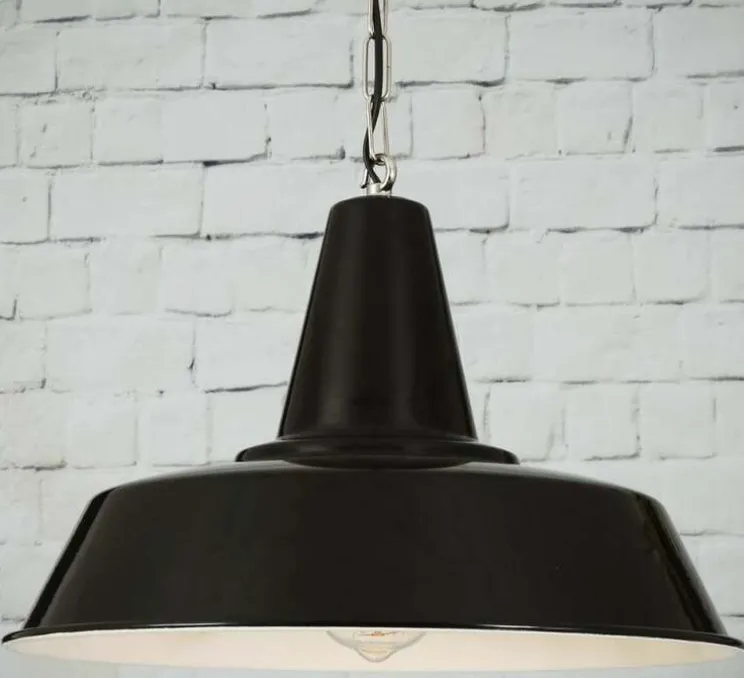 Suspension, Nassau, noir, Ø39cm, H27,5cm - Mullan Lighting