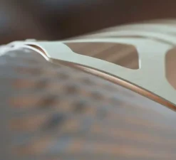 Suspension, Navicula Medium, naturel, LED, dim, 2700K, L195cm, H38cm - David Trubridge