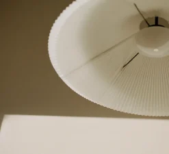 Suspension, Nebra S, blanc, IP22, LED, 2700K, Ø75cm, H30cm - New Works