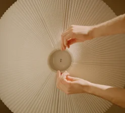 Suspension, Nebra S, blanc, IP22, LED, 2700K, Ø75cm, H30cm - New Works