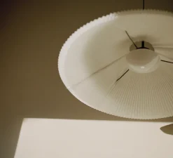 Suspension, Nebra S, blanc, IP22, LED, 2700K, Ø75cm, H30cm - New Works