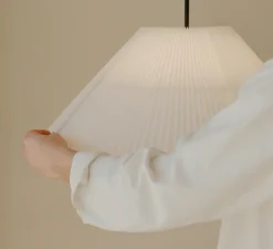 Suspension, Nebra S, blanc, IP22, LED, 2700K, Ø75cm, H30cm - New Works