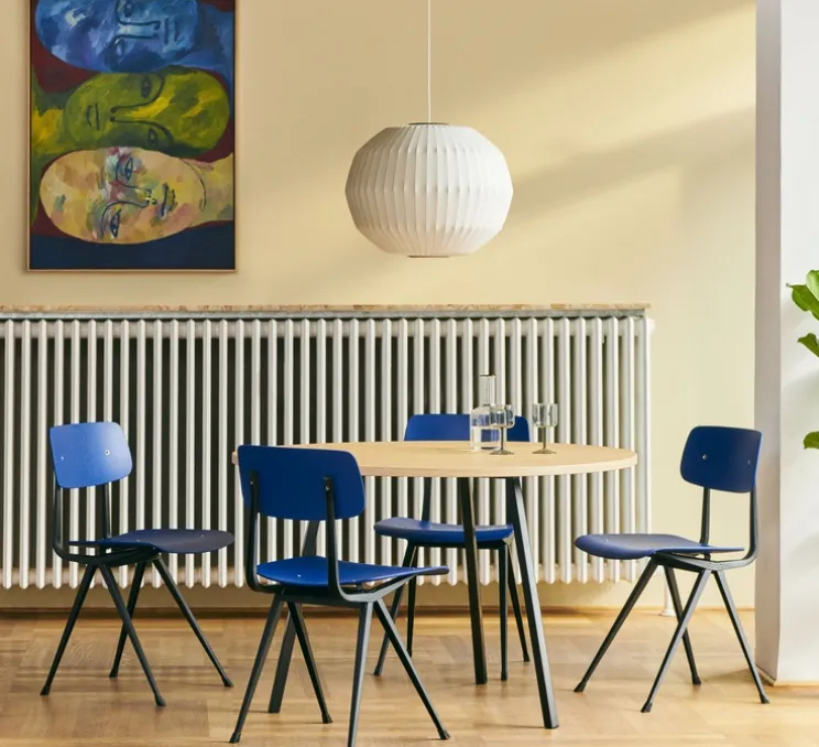 Suspension, Nelson Angled sphere Bubble M, blanc cassé, Ø49,5cm, H38,5cm - HAY