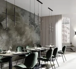 Suspension, Net 4.0, noir, LED, dim, 2700K, 1000 lm, L132,5cm, H70cm - Wever&Ducré