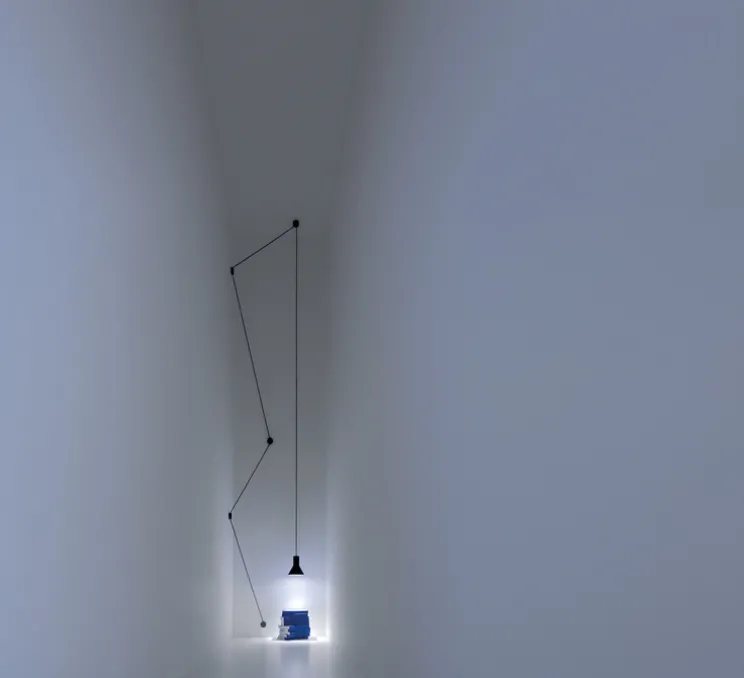 Suspension, Neuro, noir mat, Ø13,5cm, H15cm - Davide Groppi