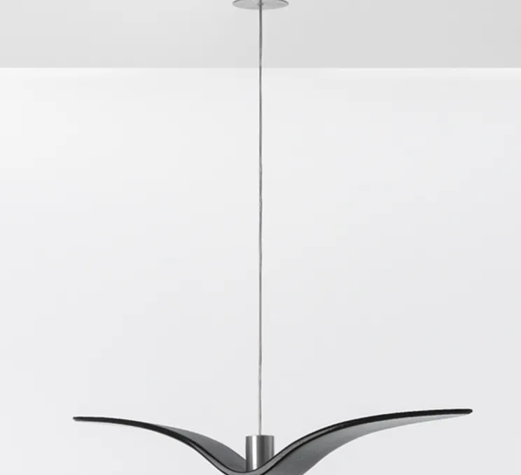Suspension, Night Birds, noir, LED, ø78cm, H12cm - Brokis