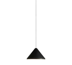 Suspension, North 5662, noir, LED, dim, 2700K, 1041 lm, Ø40cm, H25cm - Vibia
