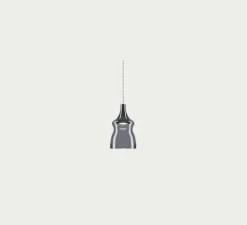 Suspension, Nostalgia small sans rosace, chrome & fumé, LED, dim, 2700K, 1280 lm, Ø12,5cm, H21,5cm - Lodes