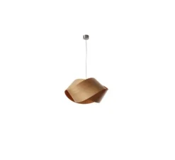 Suspension, Nut S, bois naturel de cerisier, Ø42cm, H21cm - LZF