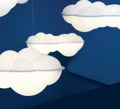 Suspension, Nuvola minor, blanc, LED, 2700k, 8000lm, L100cm, H37cm - Nemo lighting
