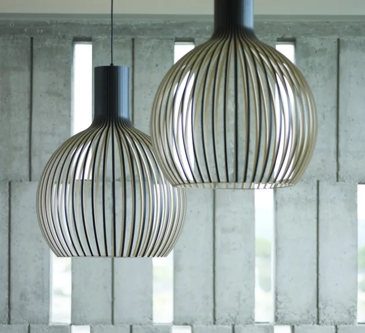 Suspension, Octo, 4240, noir, Ø54cm, H68cm - Secto Design