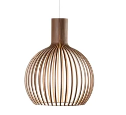 Suspension, Octo Small, 4241, noyer, Ø45cm, H55cm - Secto Design