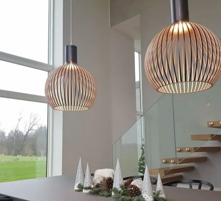 Suspension, Octo small, noir, Ø45cm, H55cm - Secto Design