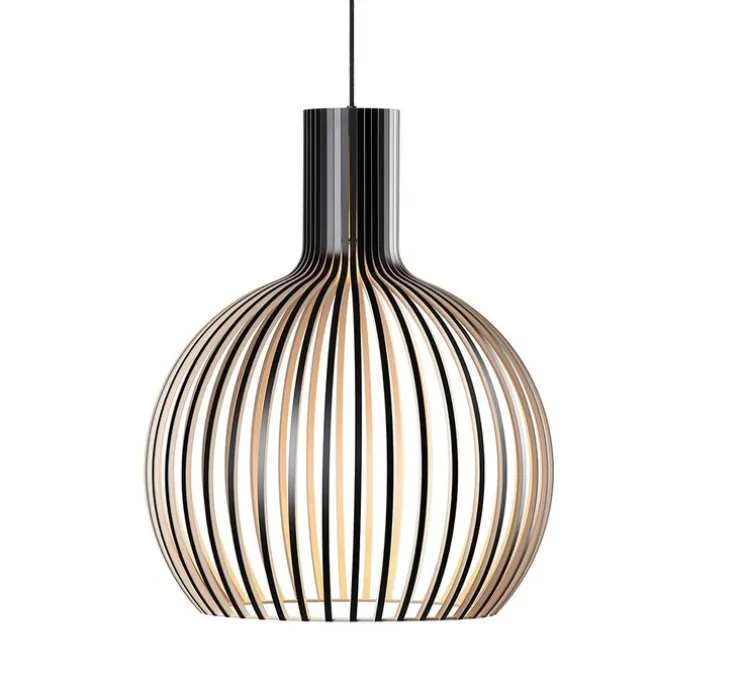 Suspension, Octo small, noir, Ø45cm, H55cm - Secto Design