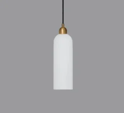 Suspension, Odyssey Single LG, Laiton laqué bruni, Ø10cm, H35,1cm - Schwung
