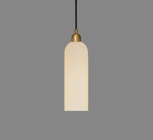 Suspension, Odyssey Single LG, Laiton laqué bruni, Ø10cm, H35,1cm - Schwung
