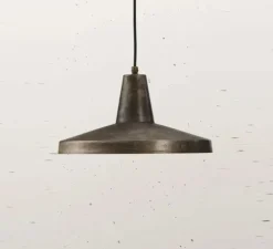 Suspension, Officina 268.02.FF, métal antique, Ø40cm, H20,5cm - Il Fanale