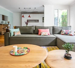 Suspension, Okina double, blanc mat, IP44, E27, Ø27,4cm, H23cm - Pott